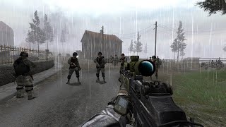 Approaching Hill 400  Bergstein  Call of Duty 2  USA Campaign  Gameplay 60 FPS [upl. by Sucrad732]