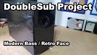 DoubleSub Subwoofer Enclosure Build [upl. by Ymereg]