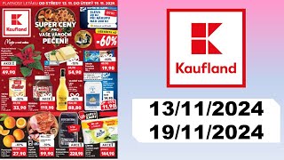 KAUFLAND \\\ Leták platnost od 13112024 do 19112024  AKTUÁLNÍ NABÍDKOVÉ A KATALOGY [upl. by Ollehcram386]