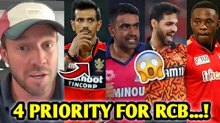 quotWe dont need Trophyquot AB De Villiers HUGE Statement on RCB 😳 RCB IPL 2025 Mega Auction News [upl. by Daj]