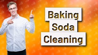 How much bicarbonate of soda for cleaning [upl. by Anoo]