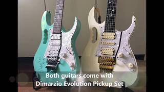 Ibanez JEM Shootout 3 of 6  JEM70v vs JEM7v [upl. by Durward]