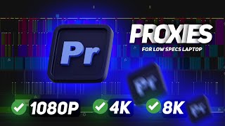 How To Create Video Proxies In Premiere Pro in 2024 Edit any Quality Video [upl. by Notniw]