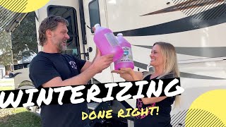 RV Winterizing Done Right [upl. by Erdnoid]