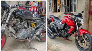 2014 Yamaha fz16 fully restored [upl. by Cammy]