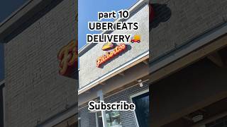 UBER EATS DELIVERY‼️part 10 UberEats ubereats [upl. by Adey]