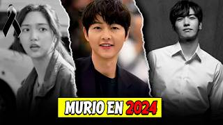 TOP 10 Actores COREANOS Que MURI3RON JÓVENES en 2024 [upl. by Akenot]