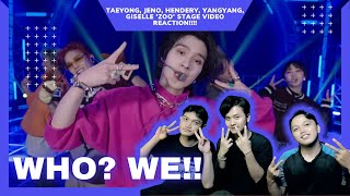 TAEYONG JENO HENDERY YANGYANG GISELLE ZOO Stage Video REACTION WHO WE POSE [upl. by Ranite558]