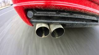 BMW E46 330d custom exhaust tips [upl. by Gunar]