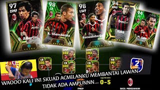 SKUAD ACMILAN COMEBACKTIDAK ADA AMPUNNN efootball2024 [upl. by Wohlert]