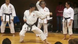 Sensei Tatsuya Naka ejemplos Heian Nidan [upl. by Yehs]