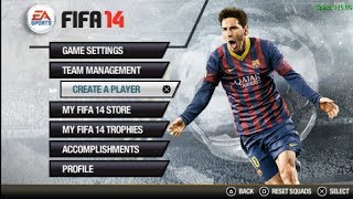 FIFA 14 PPSSPP  Test [upl. by Nemrac]