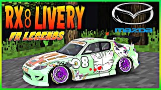 Fr Legends  Livery RX8  Free Livery Code [upl. by Geer]