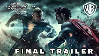 Black Adam V Superman  Dawn Of Justice 2  Final Trailer  Dwayne Johnson amp Henry Cavill [upl. by Nylkaj966]