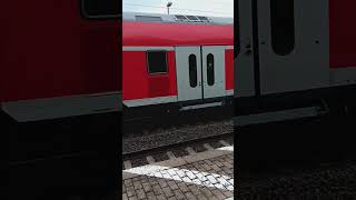 Ausfahrt aus ELMSHORN RE 70 nach Hamburg hauptbahnhof railway train hamburg [upl. by Demb]