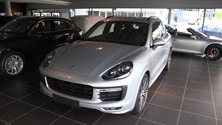 Porsche Cayenne GTS 2016 Start Up In Depth Review Interior Exterior [upl. by Ellegna]