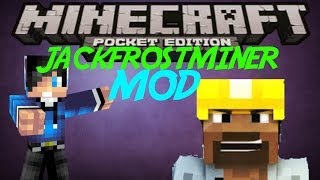 JackFrostMiner ModMinecraft Pocket EditionDOWNLOAD LINK [upl. by Annabelle969]