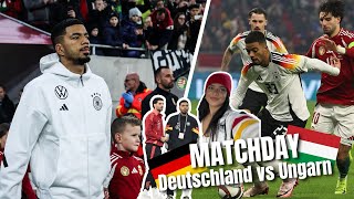 „Family Takeover“ Länderspiel in Budapest Benjamin Henrichs mit dem DFB Team vs Ungarn 🇩🇪🇭🇺 [upl. by Anadroj911]