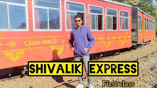 Shivalik Deluxe Express Kalka to Shimla Toy Train [upl. by Alvar]