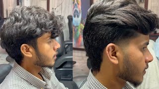 Elegant Basic Haircut with a Little Taper Fade I Cool Look [upl. by Naerda958]