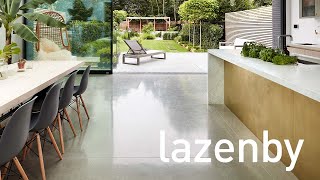 House Curious Overview polished concrete floor and external steps [upl. by Tandie]