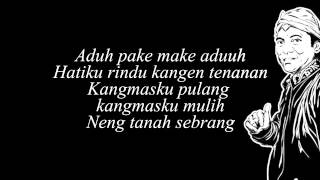 Didi kempot quotPrawan kalimantan lirikquot [upl. by Ettennat642]