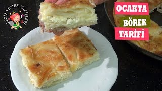 Ocakta Pratik Börek Tarifi  Leziz Yemek Tarifi [upl. by Yemar]