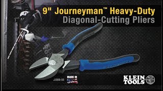 9 Journeyman™ HeavyDuty DiagonalCutting Pliers [upl. by Adilem234]