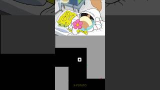 Poor SpongeBob 😭  Antoons  Xpotato Bouncing Square [upl. by Casper]