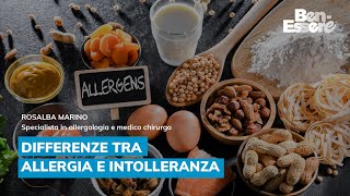 DIFFERENZA TRA ALLERGIA E INTOLLERANZA [upl. by Hayotal663]