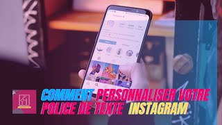 Comment personnaliser votre police de texte Instagram [upl. by Cohbath]