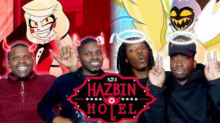 HAZBIN HOTEL SONGS ARE AMAZING HAZBIN HOTEL EPISODES 1 amp 2 REACTION [upl. by Yralam166]