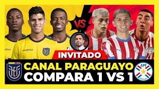 Comparación jugador por jugador Ecuador vs Paraguay  Fecha 9 Eliminatorias Mundial 2026 🇪🇨🇵🇾🏆 [upl. by Reham500]