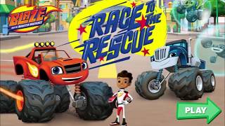 Race to the Rescue Help Save Blazes Friends Video Game [upl. by Haletky405]