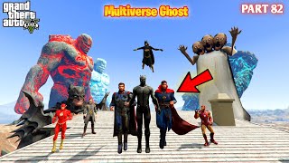 Multiverse Ghost Can Thor Black Panther Save Black Adam Ironman in GTA5 82 [upl. by Adniles168]