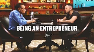 BEING AN ENTREPRENEUR  Gary Vaynerchuk With Larry King 2016 [upl. by Natie]