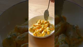 Homemade Pasta  Agnolotti del plin potato mint in taleggio sauce  easy recipe [upl. by Bumgardner]