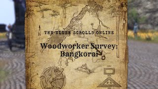 The Elder Scrolls Online  Woodworker Survey Bangkorai [upl. by Crofton]