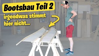 Es läuft NICHT beim Holzboot Selbstbau [upl. by Kenna]