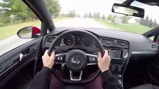 2015 Volkswagen GTI Performance Package DSG  WR TV POV Test Drive [upl. by Roon]