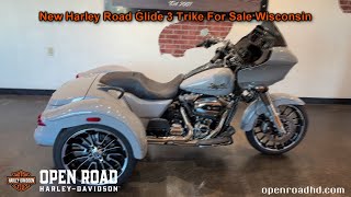 New Harley Road Glide 3 Trike For Sale Wisconsin [upl. by Nnylekoorb]