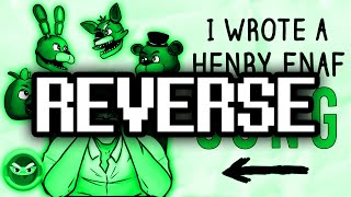 Reverse ► FNAF Henry Song quotDisconnectedquot LYRICS [upl. by Seessel]