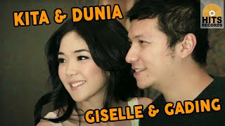 Giselle amp Gading  Kita dan Dunia Official Music Video Clip [upl. by Anohs]