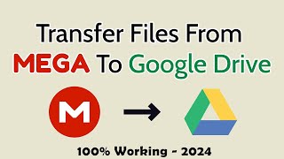 How to transfer mega files into google drive  Import file without downloading  Multcloud  2024 [upl. by Ettennyl]