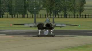 F15 vs MIG29 Lomac [upl. by Nylyaj324]