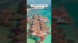 Overwater Bungalows in Mexico 🌴 honeymoon [upl. by Gleich]