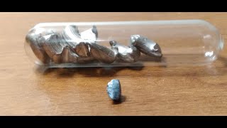 Comparing osmiums density to other metals [upl. by Pournaras360]