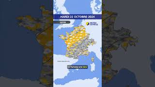 Météo du Mardi 22 au Jeudi 24 Octobre 2024 [upl. by Ramedlab]