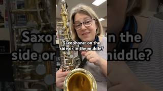 How do you hold your sax band banddirector saxophone altosax [upl. by Khalil825]