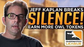 Overwatch Jeff Kaplan Finally SPEAKS  Earn MORE OWL Tokens [upl. by Llezom22]